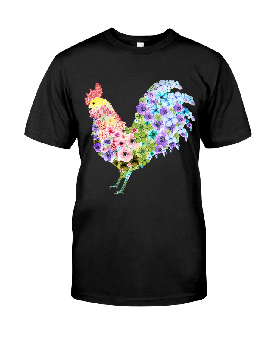 Chicken Flower Classic T-Shirt