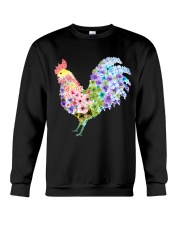 Chicken Flower Crewneck Sweatshirt thumbnail