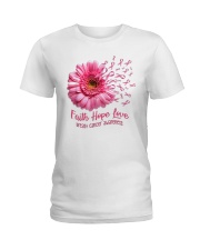 Faith Hope Love Support Shirt Ladies T-Shirt thumbnail