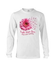Faith Hope Love Support Shirt Long Sleeve Tee thumbnail