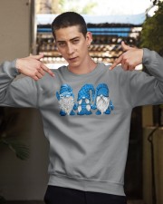 Hanging With Blue Gnomies Sweatshirt Crewneck Sweatshirt apparel-crewneck-sweatshirt-lifestyle-04