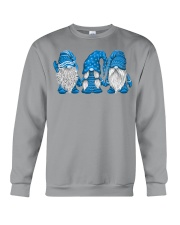 Hanging With Blue Gnomies Sweatshirt Crewneck Sweatshirt front