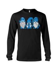 Hanging With Blue Gnomies Sweatshirt Long Sleeve Tee thumbnail