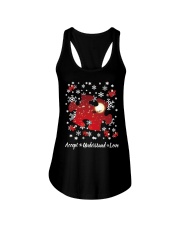 Autism Accept understand love Christmas Shirt Ladies Flowy Tank thumbnail