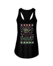 Powerful is the asset Christmas Baby Yoda shirt Ladies Flowy Tank thumbnail