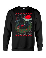 Silent Night Fury Santa Claus Christmas shirt Crewneck Sweatshirt front