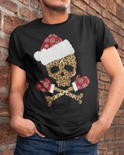 Skull Leopard Santa Claus Christmas shirt Classic T-Shirt apparel-classic-tshirt-lifestyle-26