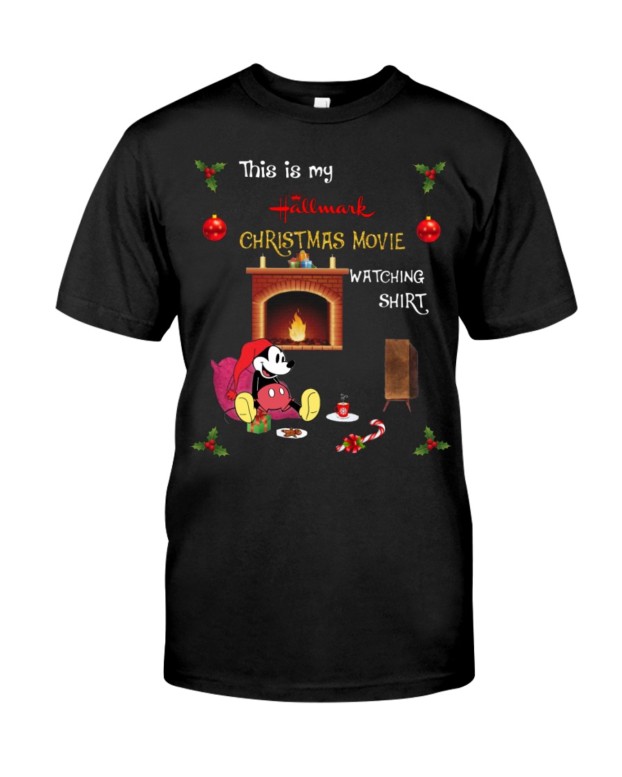 Mickey This is my Hallmark Christmas movie shirt Classic T-Shirt