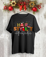 Hair Stylist Christmas shirt Classic T-Shirt lifestyle-holiday-crewneck-front-2