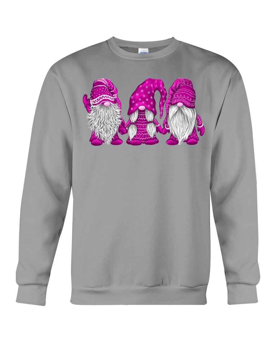 Hanging With Pink Gnomies Sweatshirt Crewneck Sweatshirt