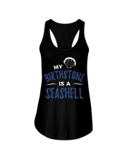 My birthstone is a seashell Island Jay shirt Ladies Flowy Tank thumbnail