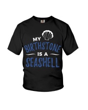 My birthstone is a seashell Island Jay shirt Youth T-Shirt thumbnail