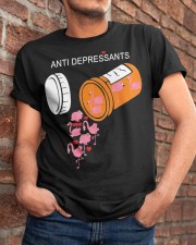Antidepressants Flamingos shirt Classic T-Shirt apparel-classic-tshirt-lifestyle-26