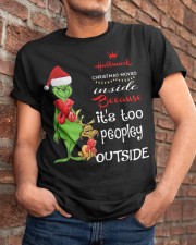 Grinch Hallmark Christmas Movies inside shirt Classic T-Shirt apparel-classic-tshirt-lifestyle-26
