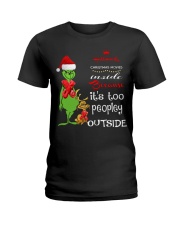 Grinch Hallmark Christmas Movies inside shirt Ladies T-Shirt thumbnail