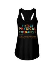 Vintage Physical Therapist define shirt Ladies Flowy Tank thumbnail