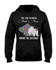 Elephants The love between Aunt and Niece shirt Hooded Sweatshirt thumbnail
