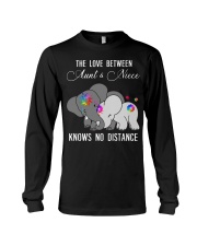 Elephants The love between Aunt and Niece shirt Long Sleeve Tee thumbnail