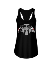 Party On Wayne Party On Darth Christmas shirt Ladies Flowy Tank thumbnail