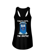 Forget Santa I'm waiting for the Doctor sweater Ladies Flowy Tank thumbnail