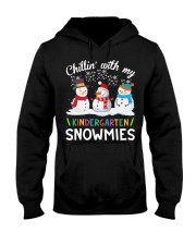 Chillin' with my Kindergarten snowmies shirt Hooded Sweatshirt thumbnail