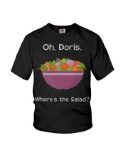 Oh Doris where's the Salad shirt Youth T-Shirt thumbnail