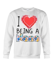 I Love Being A Nana Crewneck Sweatshirt thumbnail