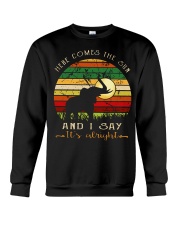 Here Comes The Sun And I Say It's Alright Crewneck Sweatshirt thumbnail