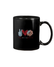 Peace Love America Mug thumbnail