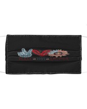 Peace Love America Cloth face mask thumbnail