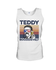 US Beer Teddy Boozedevelt Unisex Tank thumbnail