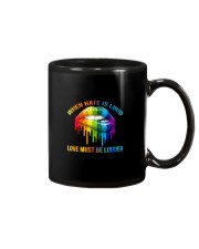 When Hate Is Loud - Love Must Be Louder Mug thumbnail