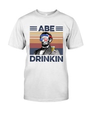 US Beer Abe Drinkin Classic T-Shirt front