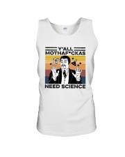 Need Science Unisex Tank thumbnail
