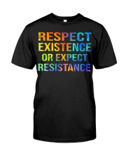 Respect Existence or Expect Resistance Premium Fit Mens Tee thumbnail