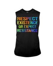 Respect Existence or Expect Resistance Sleeveless Tee thumbnail