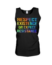 Respect Existence or Expect Resistance Unisex Tank thumbnail