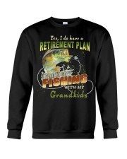 Fishing Retirement Plan Crewneck Sweatshirt thumbnail