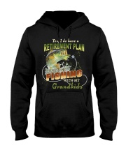 Fishing Retirement Plan Hooded Sweatshirt thumbnail