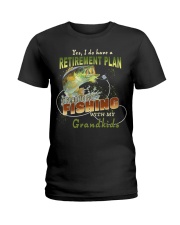 Fishing Retirement Plan Ladies T-Shirt thumbnail