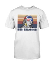 US Beer Ben Drankin Classic T-Shirt front