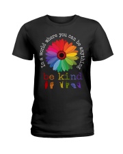 Be Kind Flower Ladies T-Shirt thumbnail