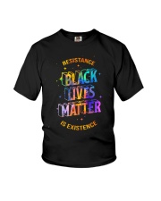 Black Lives Matter - Resistance is Existence Youth T-Shirt thumbnail