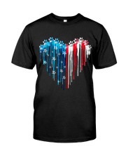 Dog 4th July Premium Fit Mens Tee tile
