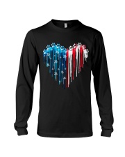 Dog 4th July Long Sleeve Tee tile