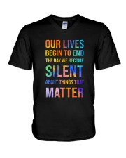 Silent Matter 2 V-Neck T-Shirt tile