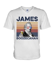 US Beer James Boozecanan V-Neck T-Shirt thumbnail