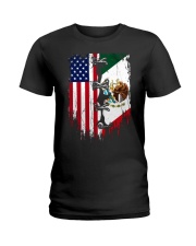 Mexico - United State Ladies T-Shirt thumbnail
