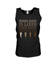 Not Be Silent Unisex Tank thumbnail