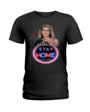 DION STAY HOME Ladies T-Shirt thumbnail